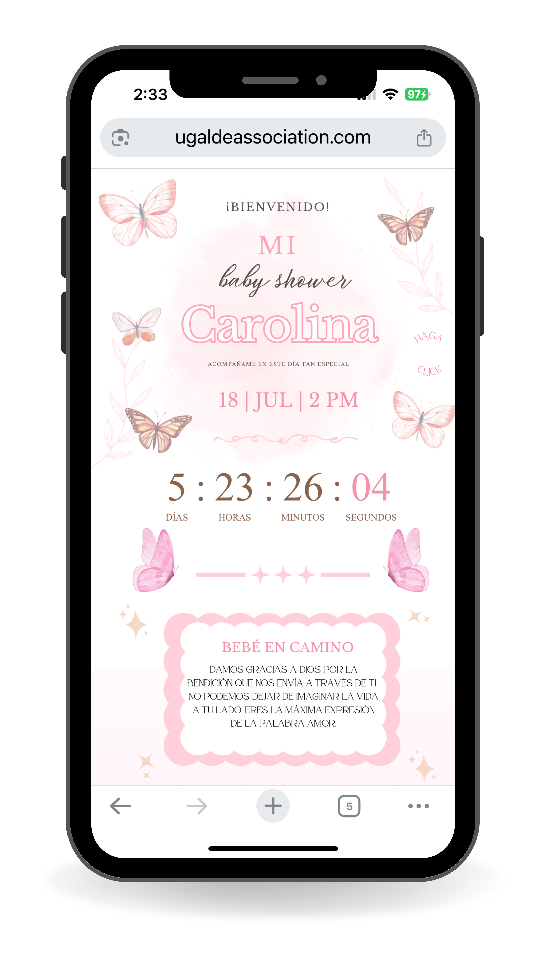 Invitación Platino